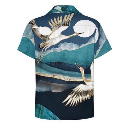 Men's Hawaiian Print Casual Shirt 2304108708