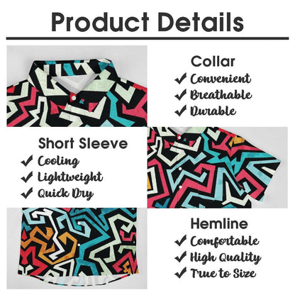 Men's Hawaiian Casual Short Sleeve Shirt 2306105785
