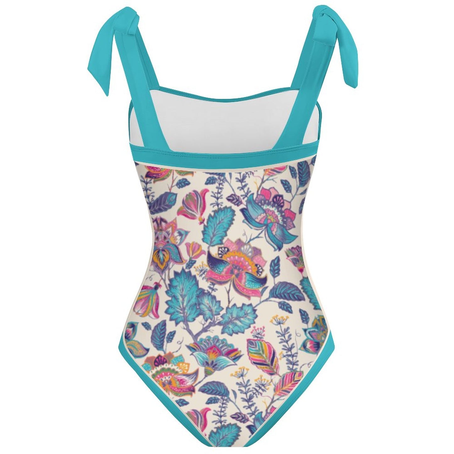 Fashion Printed One Piece Swimsuit And Cover Up 2305104620