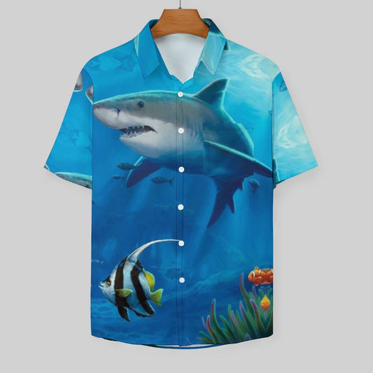 Men's Hawaiian Print Resort Shirt 2304108672