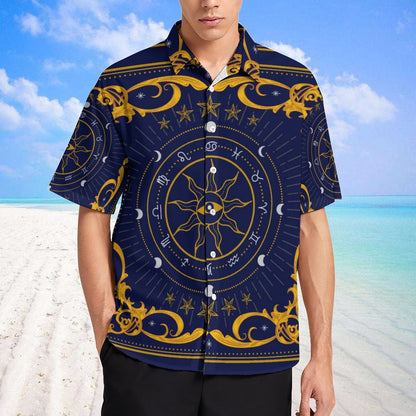 Men's Fashion Casual Printed Short Sleeve Shirts 2306100963