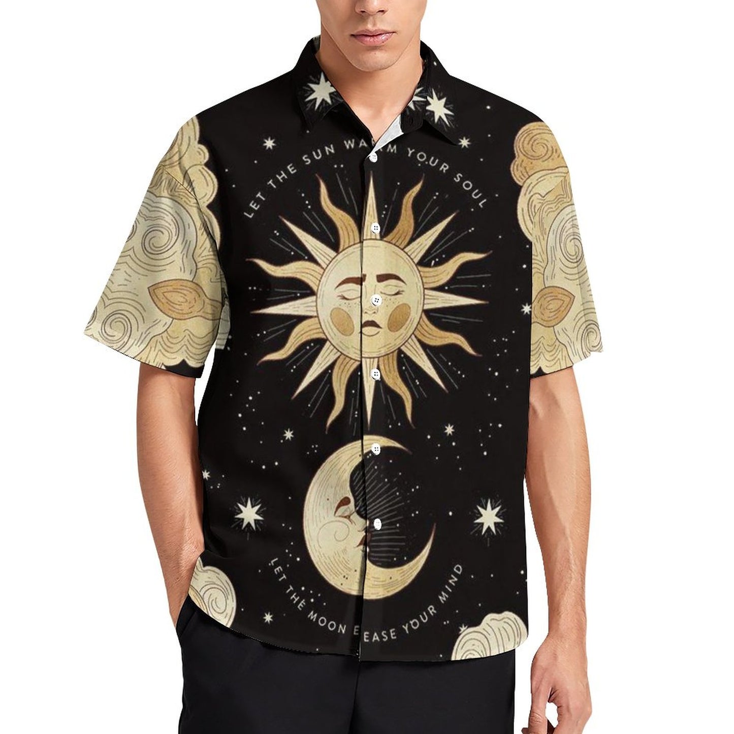 Men's Fashion Casual Printed Short Sleeve Shirts 2306101046