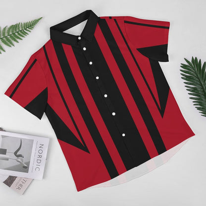 Men's Fashion Casual Printed Short Sleeve Shirts 2306105302