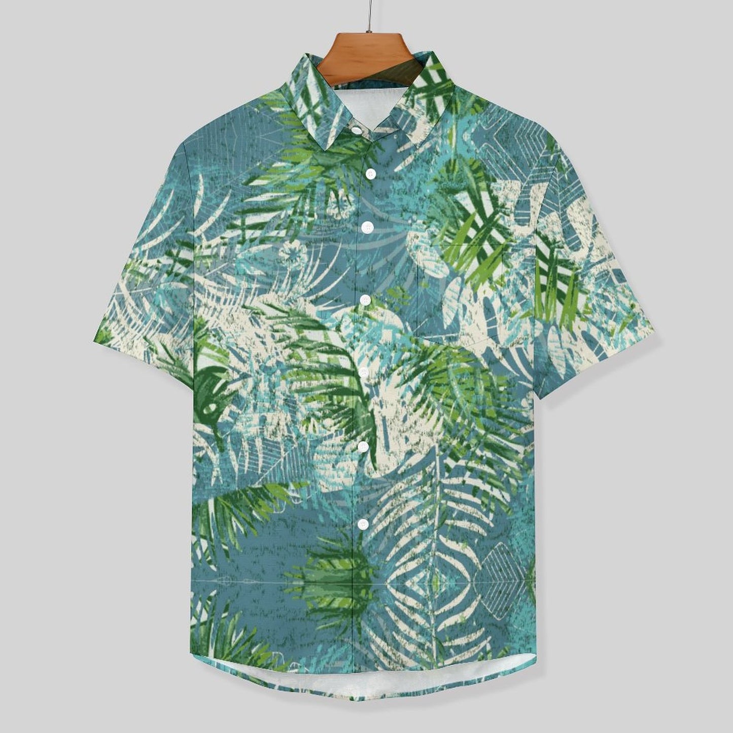 Men's Hawaiian Casual Short Sleeve Shirt 2305106118