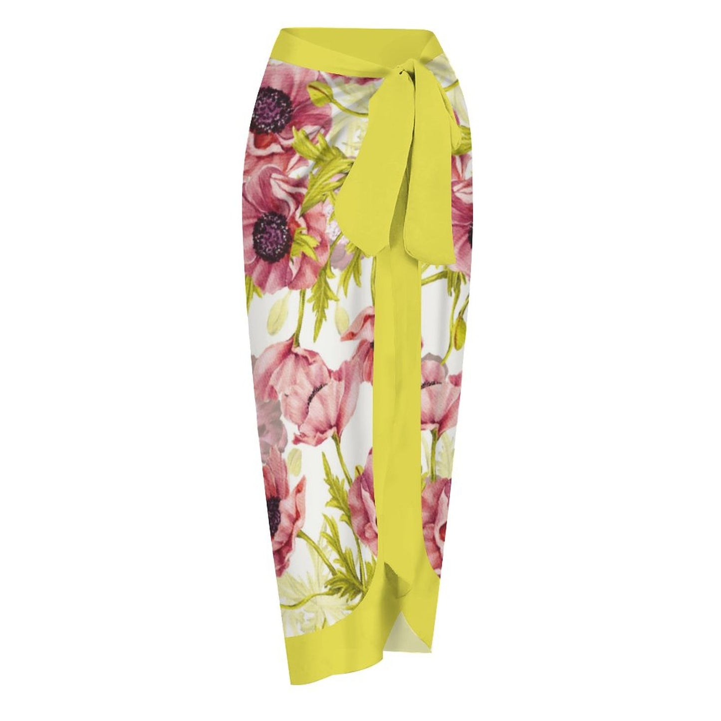 Casual Printed One-Piece Swimsuit And Cover Up 2305102410