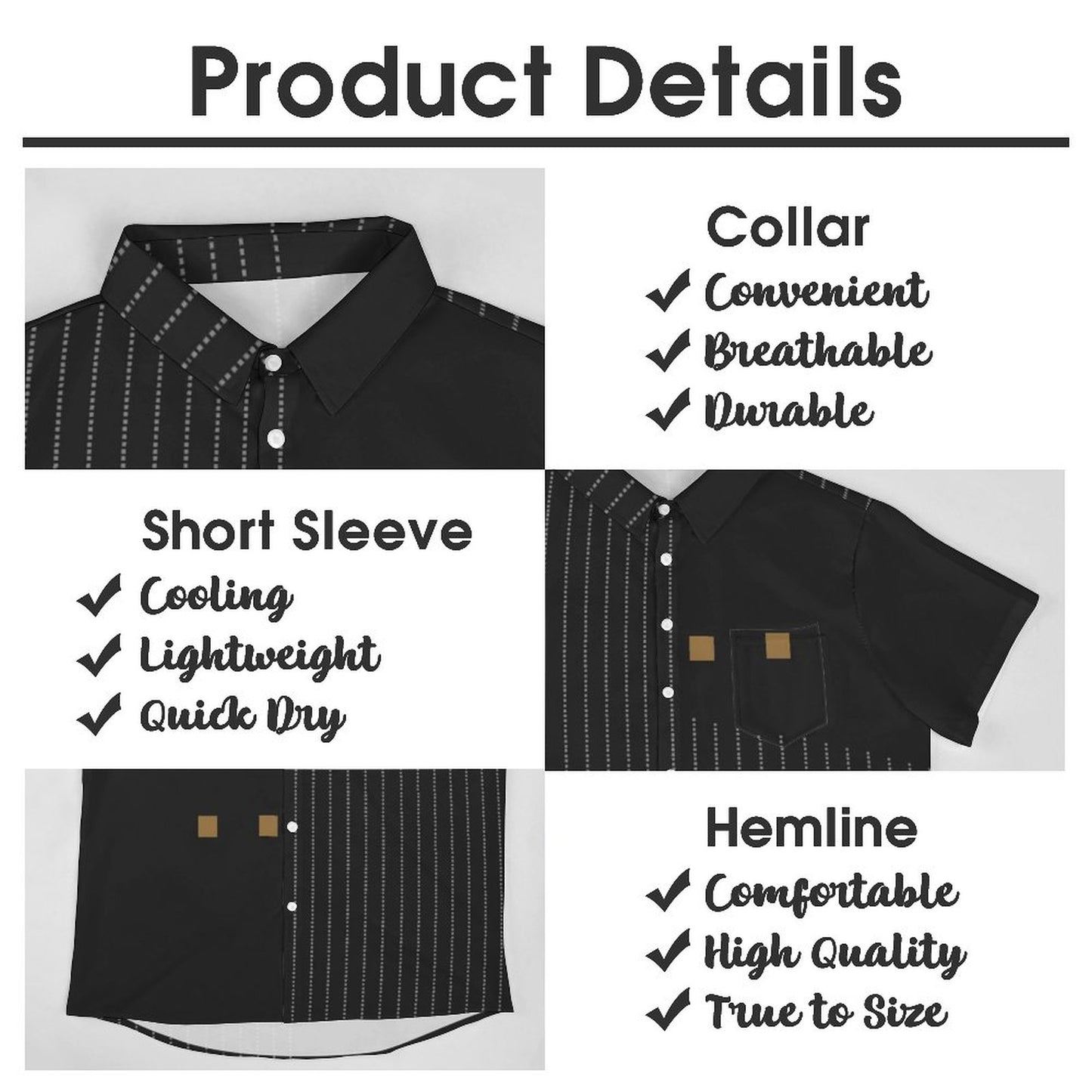Men's Hawaiian Casual Short Sleeve Shirt 2306105176