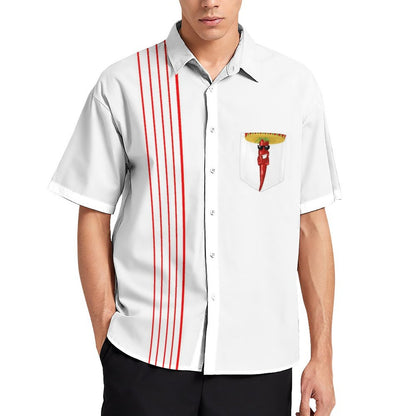 Men's Hawaiian Print Resort Shirt 2304105782