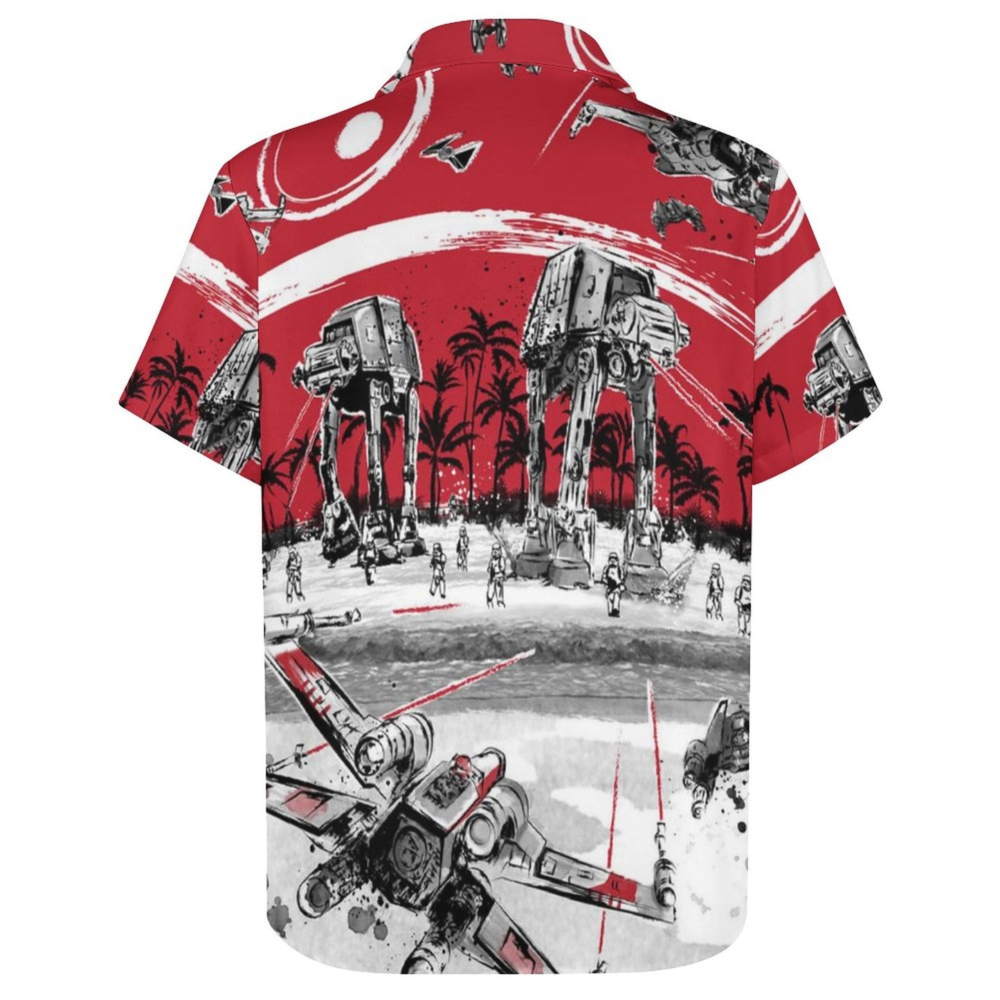 Men's Fashion Casual Printed Short Sleeve Shirts 2306101615