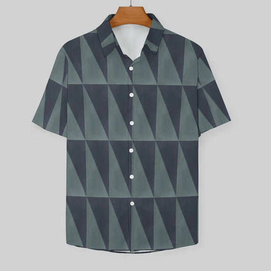 Men's Fashion Casual Printed Short Sleeve Shirts 2306101729