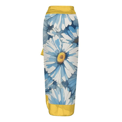 Casual Printed One-Piece Swimsuit And Cover Up 2305102445