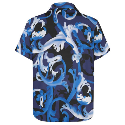 Men's Fashion Casual Printed Short Sleeve Shirts 2306100023