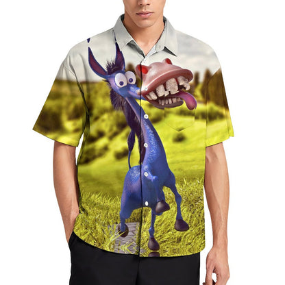 Men's Hawaiian Casual Short Sleeve Shirt 2306103348