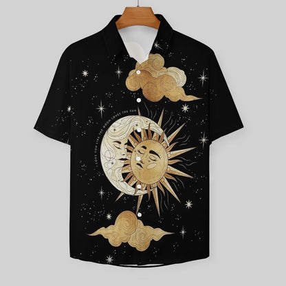Men's Fashion Casual Printed Short Sleeve Shirts 2306100974
