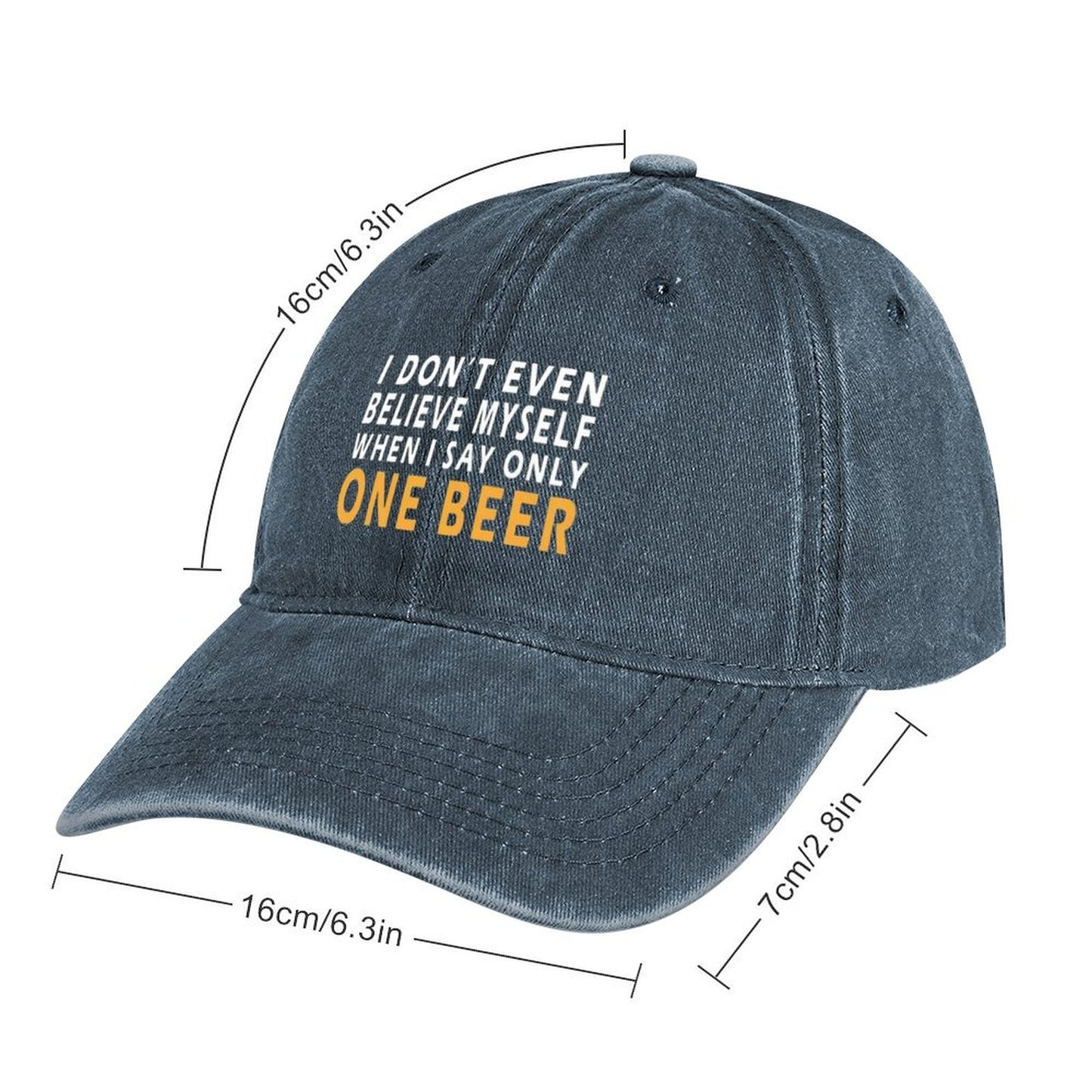 JOC Washed Denim Baseball Cap 2305102556
