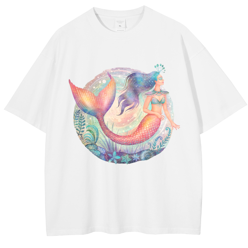 Mens Cotton Wash Solid T-Shirts Oversized Unisex Short Sleeve Streetwear Rap Hip Hop Basic Tee Tops