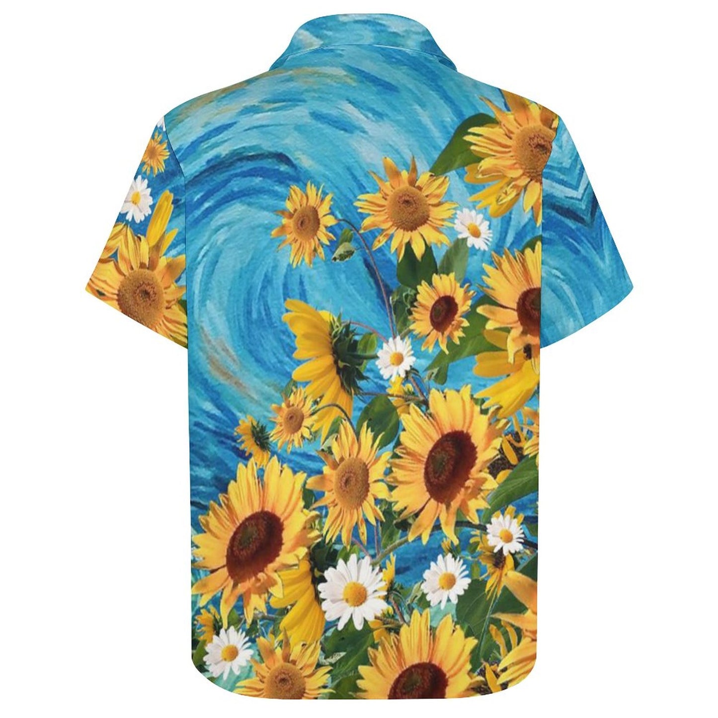 Men's Hawaiian Print Resort Shirt 2305101773