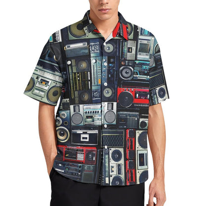 Men's Fashion Casual Printed Short Sleeve Shirts 2306101726