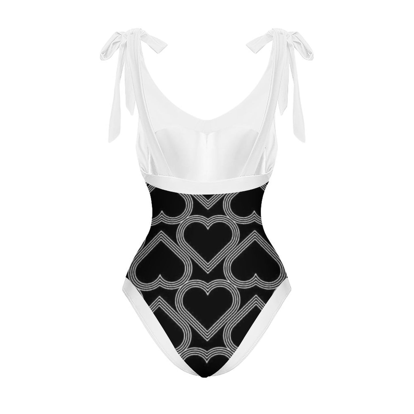Casual Printed One-Piece Swimsuit And Cover Up 2305102678