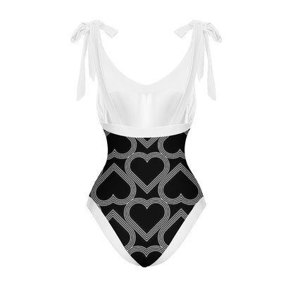 Casual Printed One-Piece Swimsuit And Cover Up 2305102678