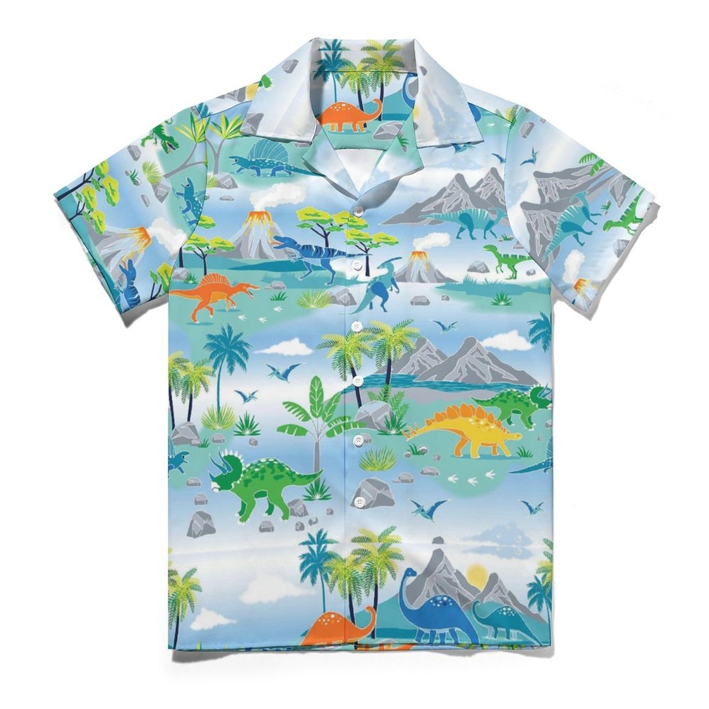 Men's Hawaiian Casual Short Sleeve Shirt 2305102325
