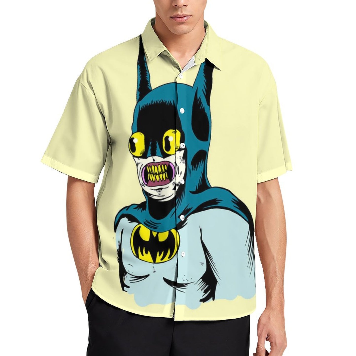 Men's Fashion Casual Printed Short Sleeve Shirts 2306104377