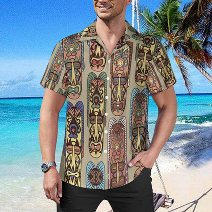 Men's Hawaiian Casual Short Sleeve Shirt 2305102397