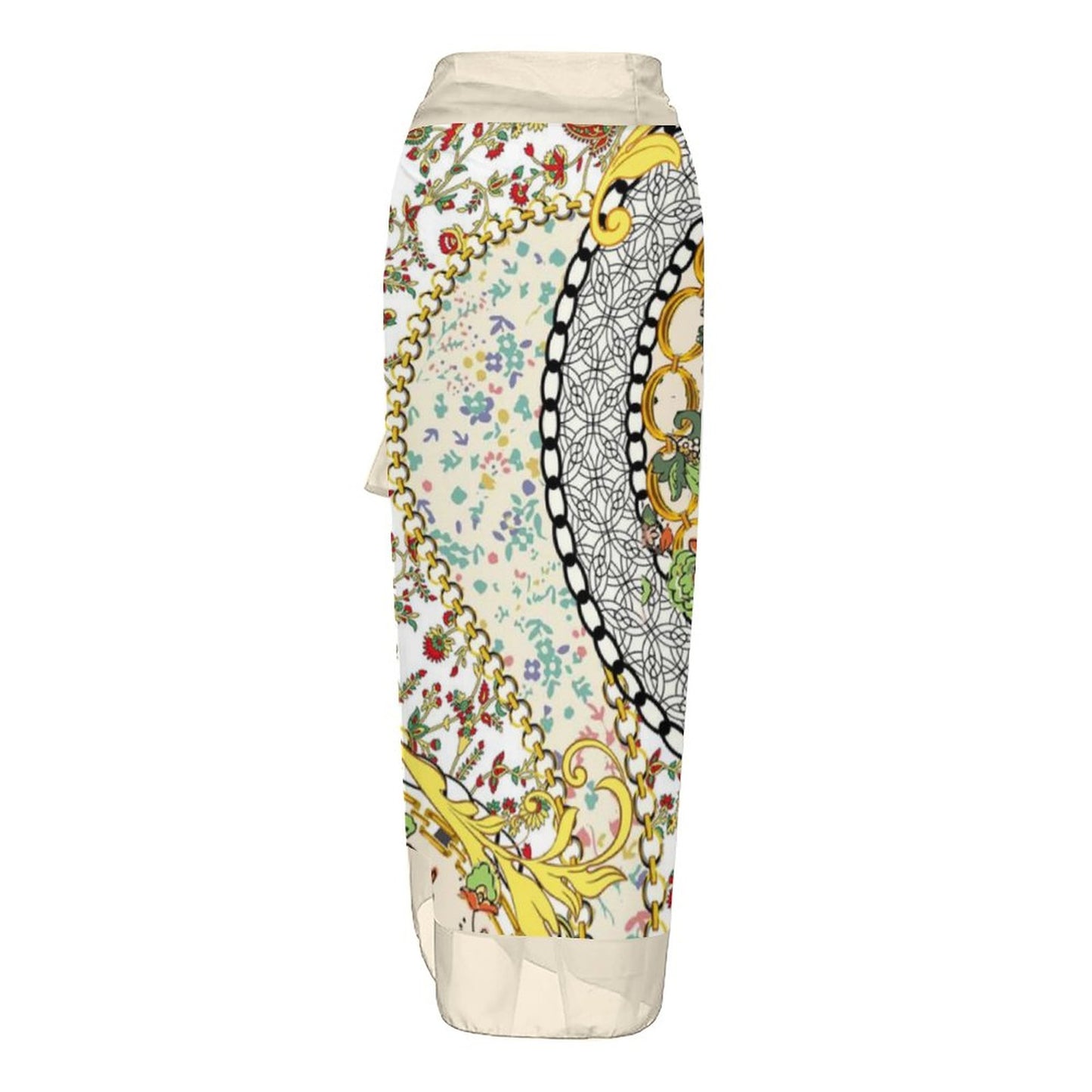 Casual Printed One Piece Swimsuit And Cover Up 2306103193