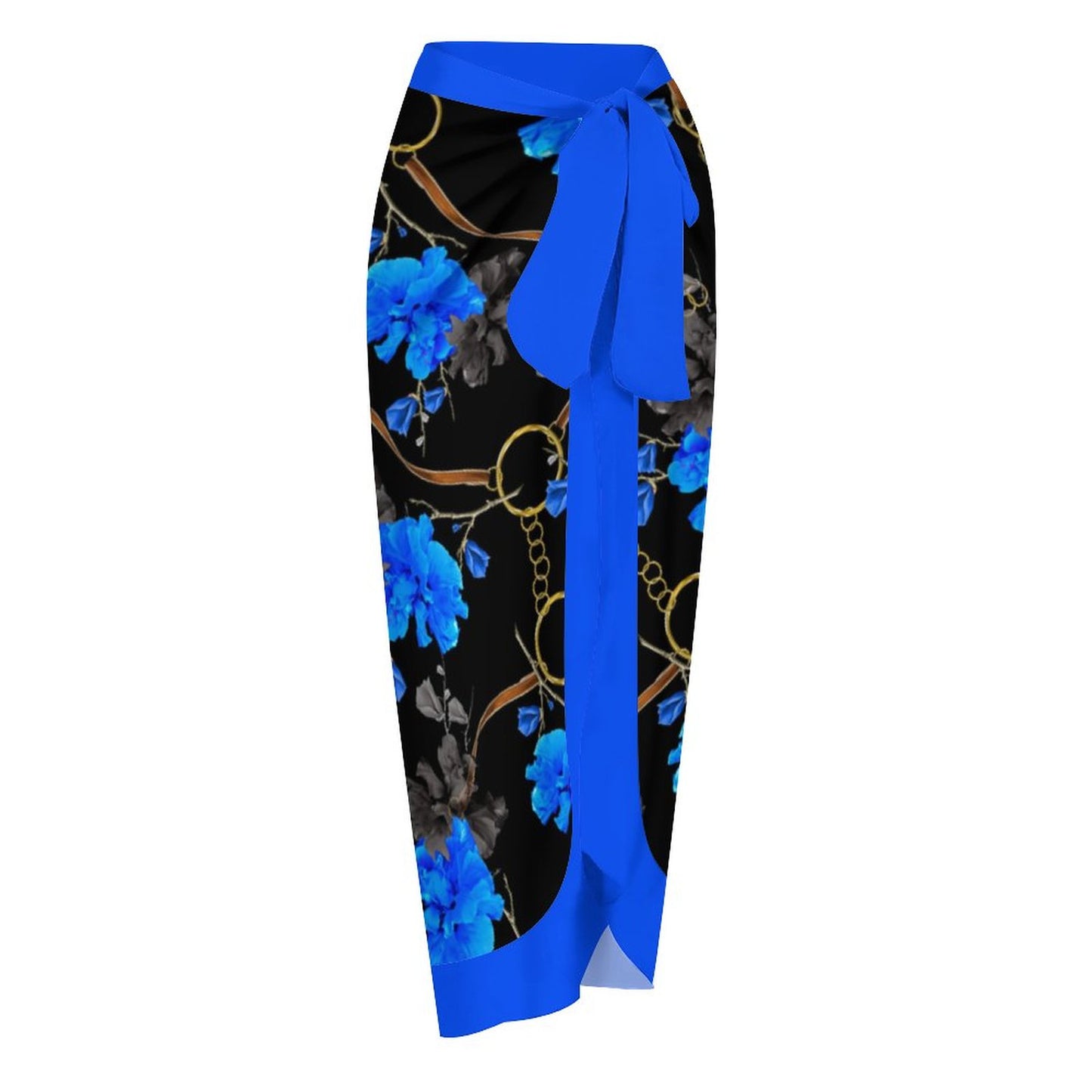 Casual Printed One-Piece Swimsuit And Cover Up 2305102693