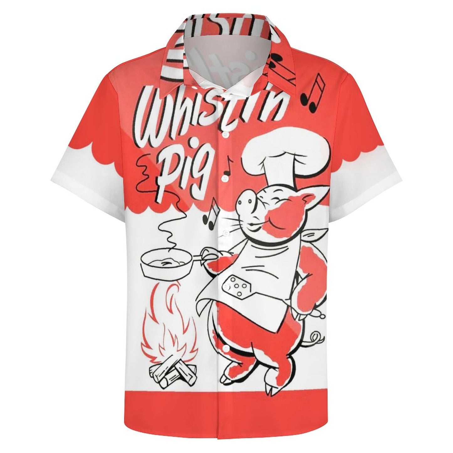 Men's Fashion Casual Printed Short Sleeve Shirts 2306100918