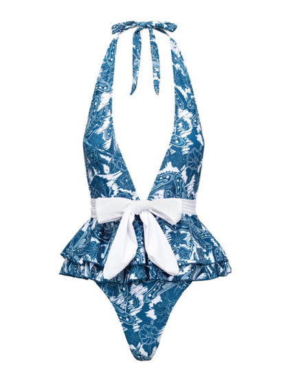 Cutout Panel Fashion One Piece Swimsuit