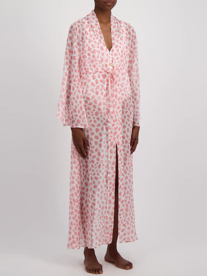 Geometric Print One Piece Swimsuits and Kimono