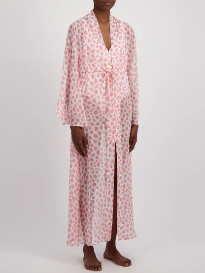 Geometric Print One Piece Swimsuits and Kimono