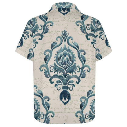 Men's Fashion Casual Printed Short Sleeve Shirts 2306101346