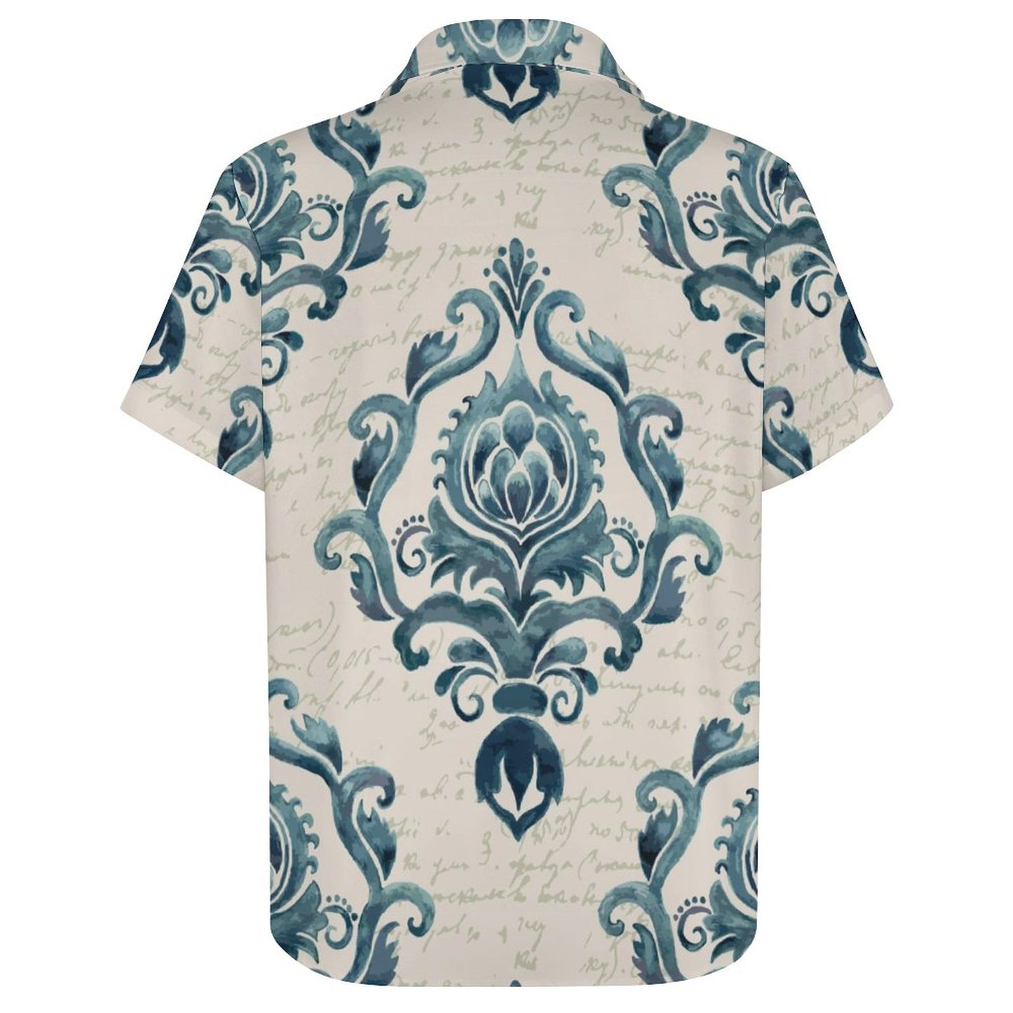 Men's Fashion Casual Printed Short Sleeve Shirts 2306101346