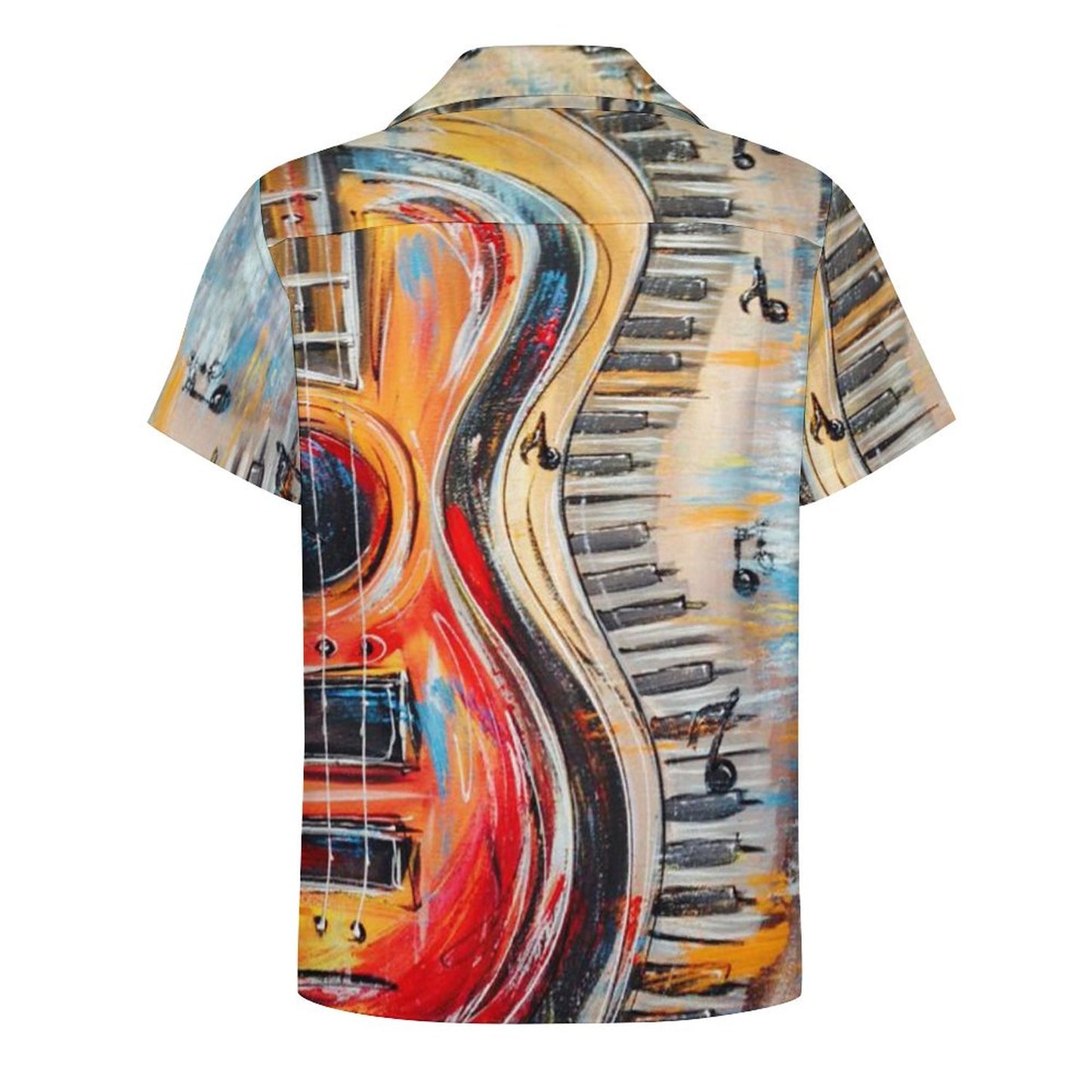 Men's Hawaiian Print Casual Shirt 2304106744