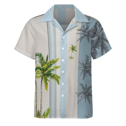 Men's Hawaiian Print Casual Shirt 2304107068