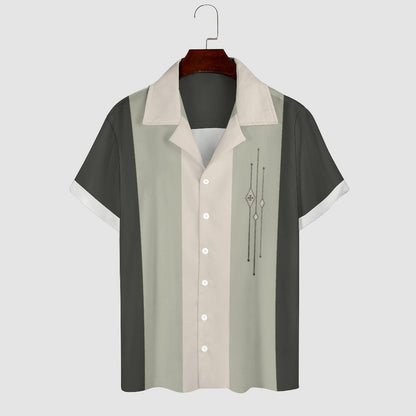 Men's Hawaiian Print Casual Shirt 2304104829