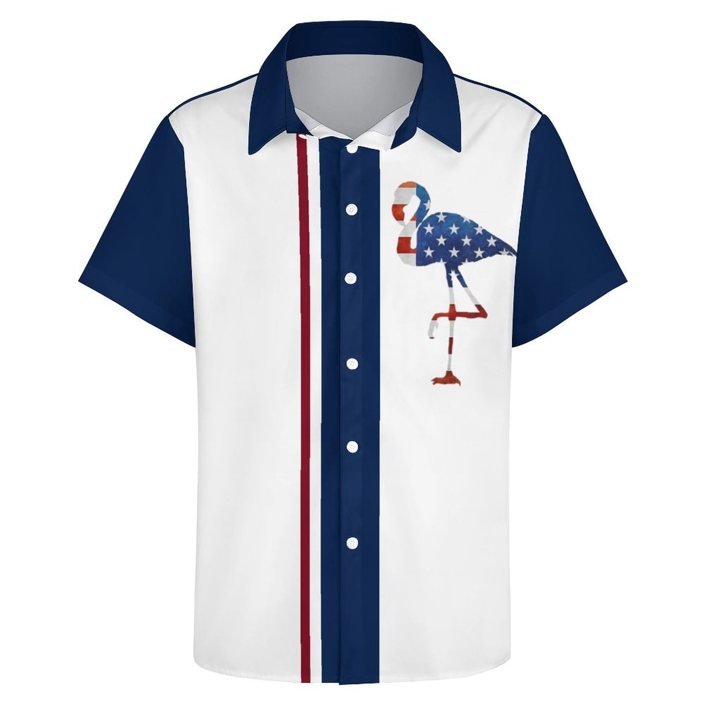 Men's Fashion Casual Printed Short Sleeve Shirts 2306105533