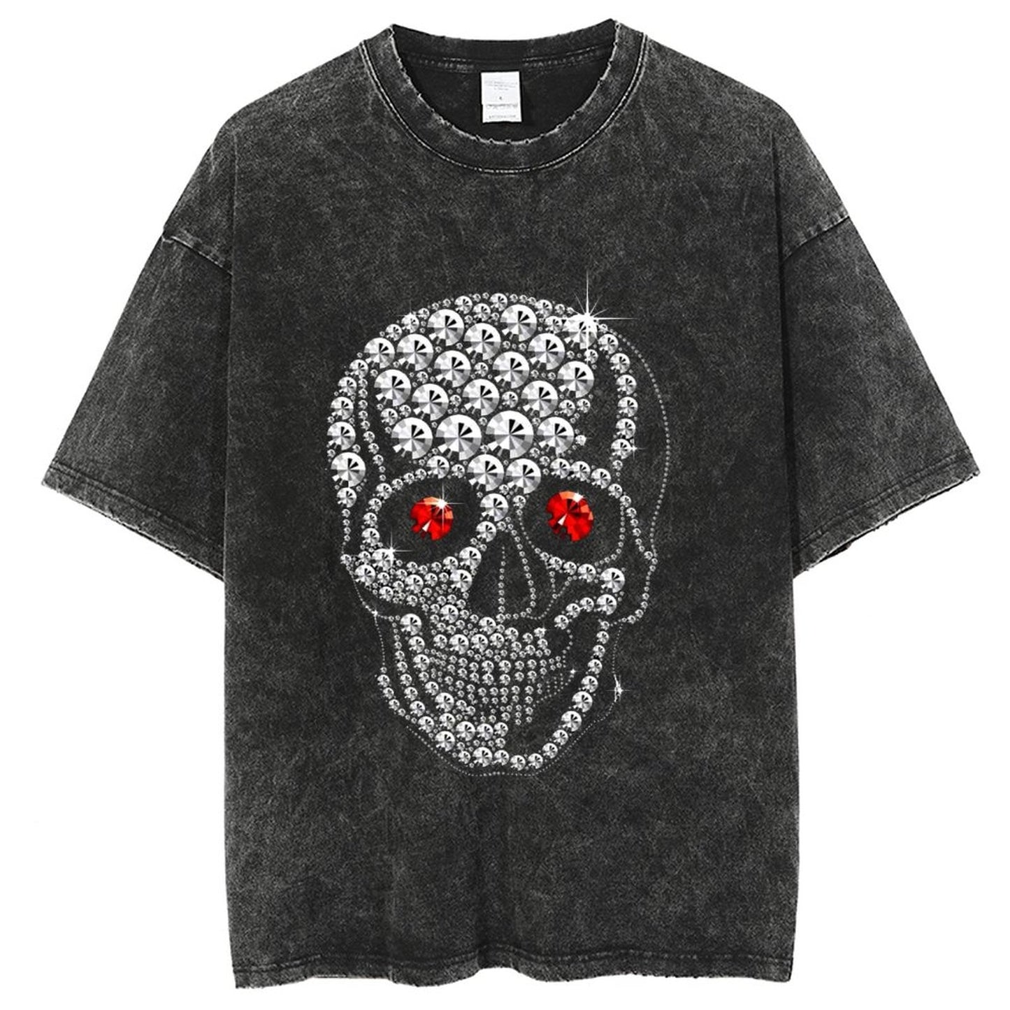 Unisex Vintage Solid Wash T-Shirts 2305104073