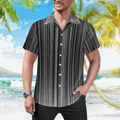 Men's Hawaiian Print Casual Shirt 2304104816