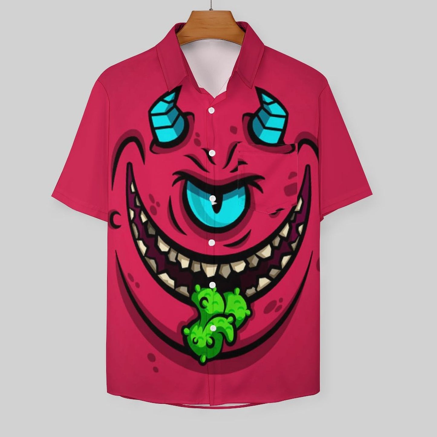 Men's Hawaiian Casual Short Sleeve Shirt 2306103602