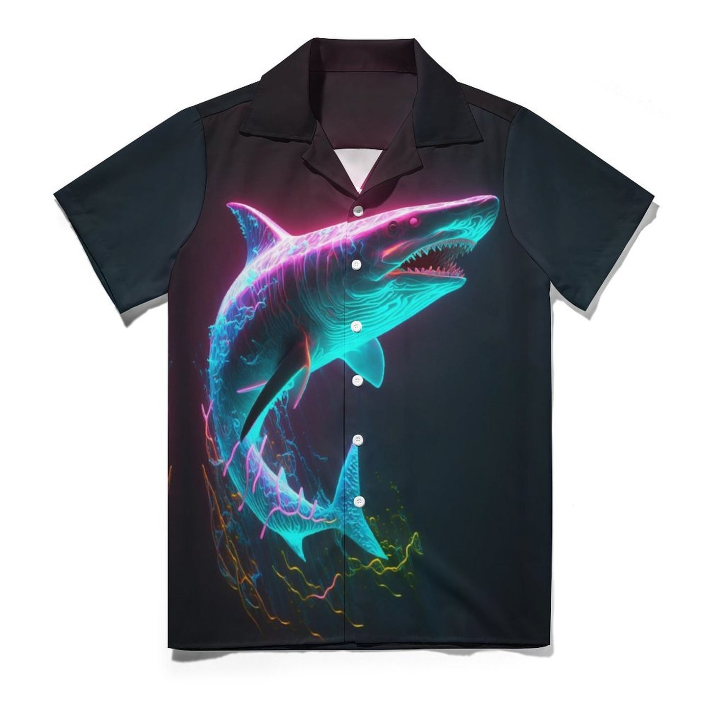 Men Hawaiian Casual Short Sleeve Shirt 2306101368