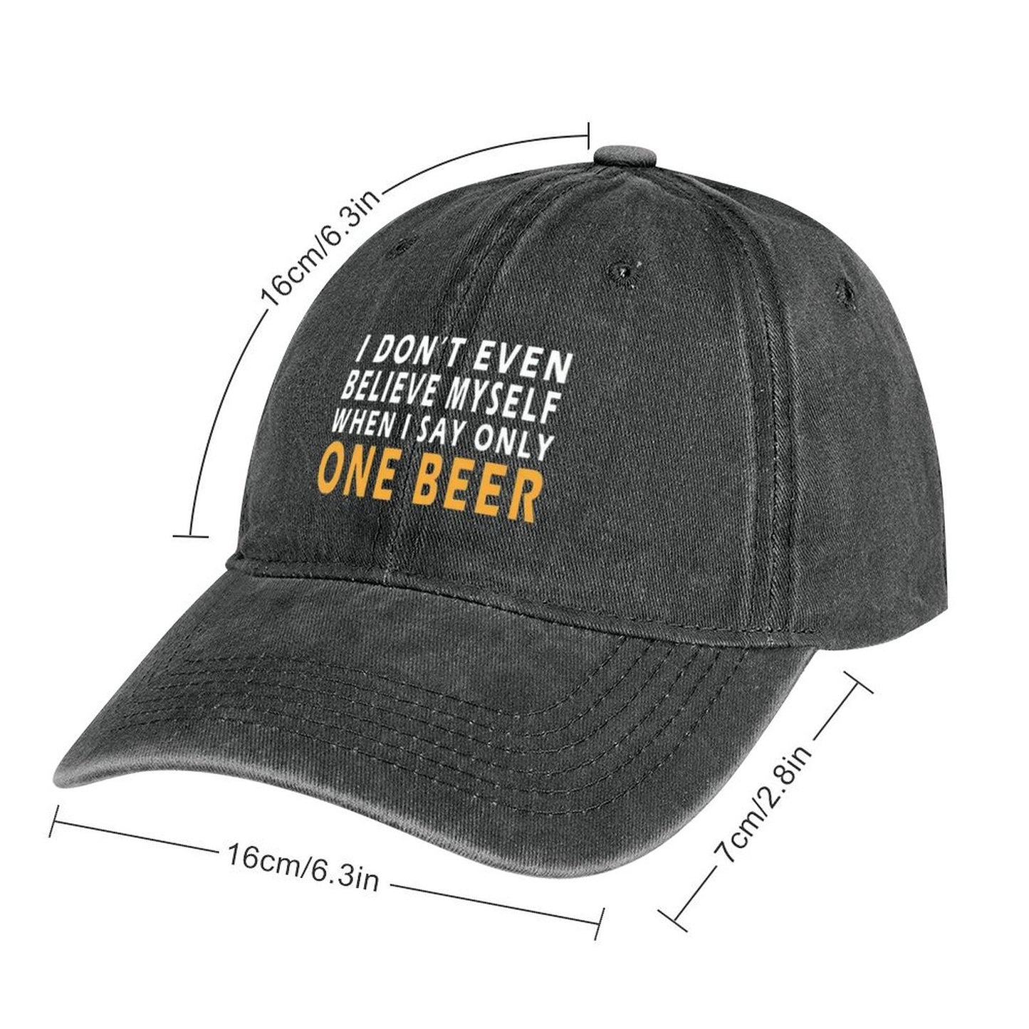 JOC Washed Denim Baseball Cap 2305102556