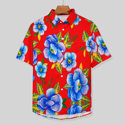 Men's Botanical Art Print Vacation Hawaiian Shirt 2305106645