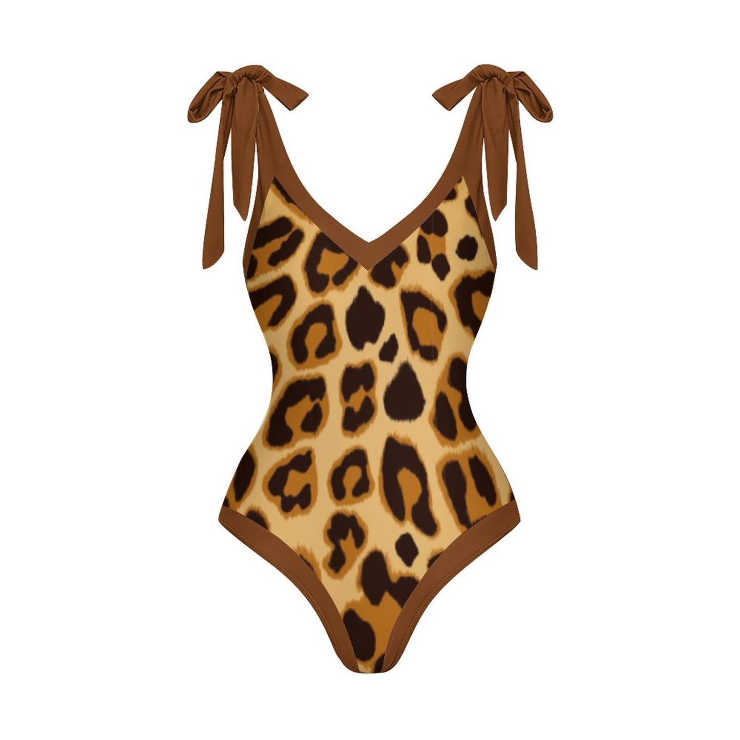 Casual Printed One-Piece Swimsuit And Cover Up 2305102682