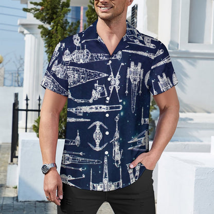 Men's Hawaiian Casual Short Sleeve Shirt 2305102385