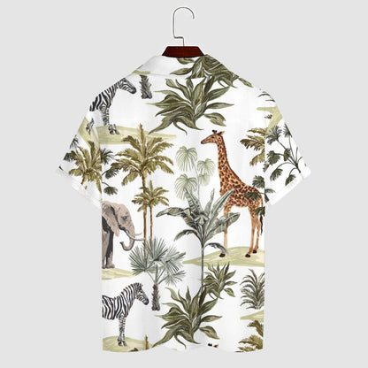 Men's Hawaiian Casual Short Sleeve Shirt 2305102295