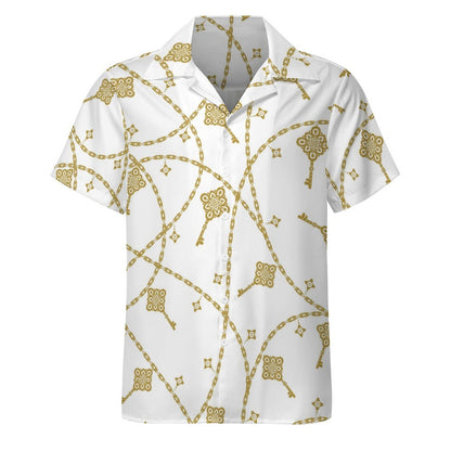 Men Hawaiian Casual Short Sleeve Shirt 2306100098