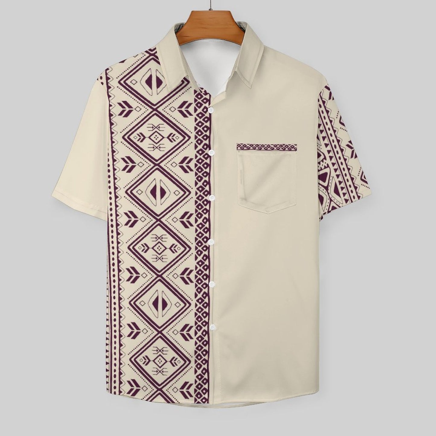Men's Hawaiian Casual Short Sleeve Shirt 2306105177