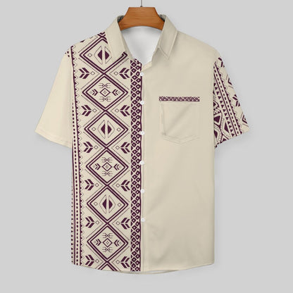 Men's Hawaiian Casual Short Sleeve Shirt 2306105177